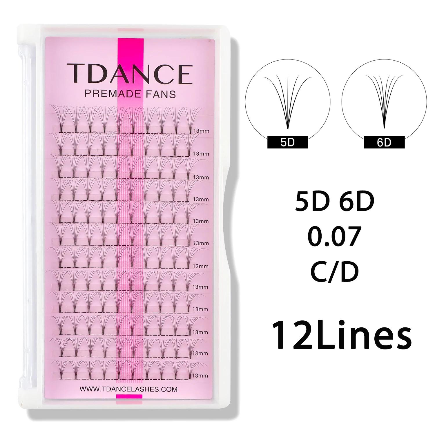 TDANCE Premade Volume Fans 3D/4D/5D/6D/7D  ..